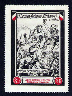 27. Deutsch-S�dwest-Afrikaner gegen Britisch-Betschuanaland